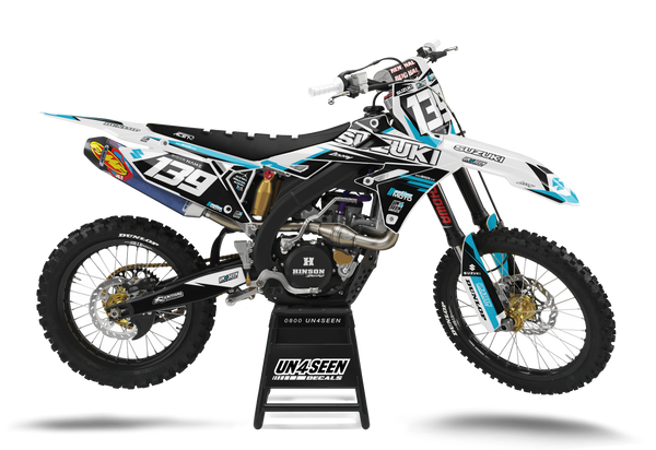 Suzuki Knight Graphic Kit - RMZ RM RMX DR DRZ JR Models | All Years