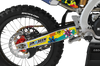 Suzuki Retro Yippies Graphics Kit - Peace Not War