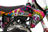 Husqvarna Retro Yippies Graphics Kit - Drop Acid Not Bombs