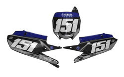Yamaha Crisp Graphic Kit - YZ YZF WR TTR PW Models | All Years