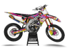 Suzuki Retro Yippies Graphics Kit - Peace Love Party