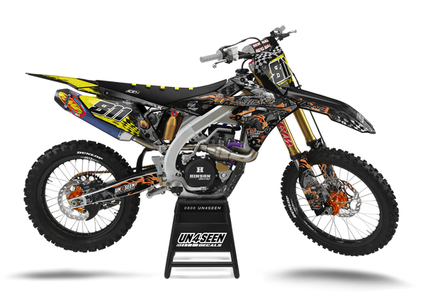 Suzuki Crank  Graphics Kit -  Heat of Noise