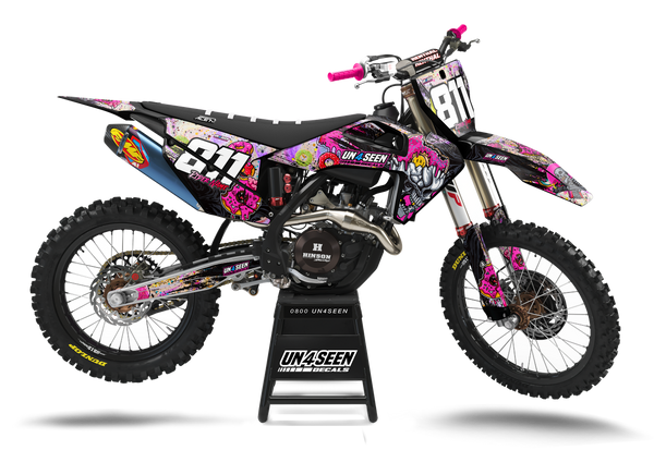 Husqvarna Donut Graphic Kit - TC FC TE TX FE FS FX Models | All Years