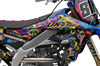 Yamaha Crank  Graphics Kit -  Mexico Rainbows