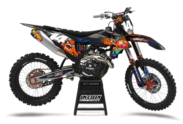 KTM  Moaning Monsters Graphics Kit - Agro Blob
