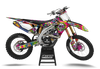 Suzuki Retro Yippies Graphics Kit - Drop Acid Not bombs