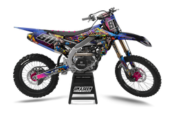 Yamaha Crank  Graphics Kit -  Mexico Rainbows
