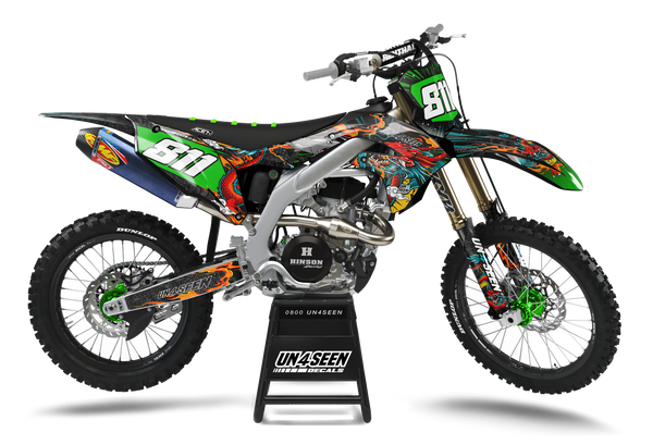 Kawasaki Crank  Graphics Kit -  Dragon of Thought