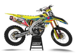 Suzuki Slip Graphic Kit - RMZ RM RMX DR DRZ JR Models | All Years