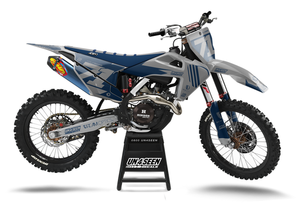Husqvarna Fakie Grey Graphic Kit - TC FC TE TX FE FS FX Models | All Years