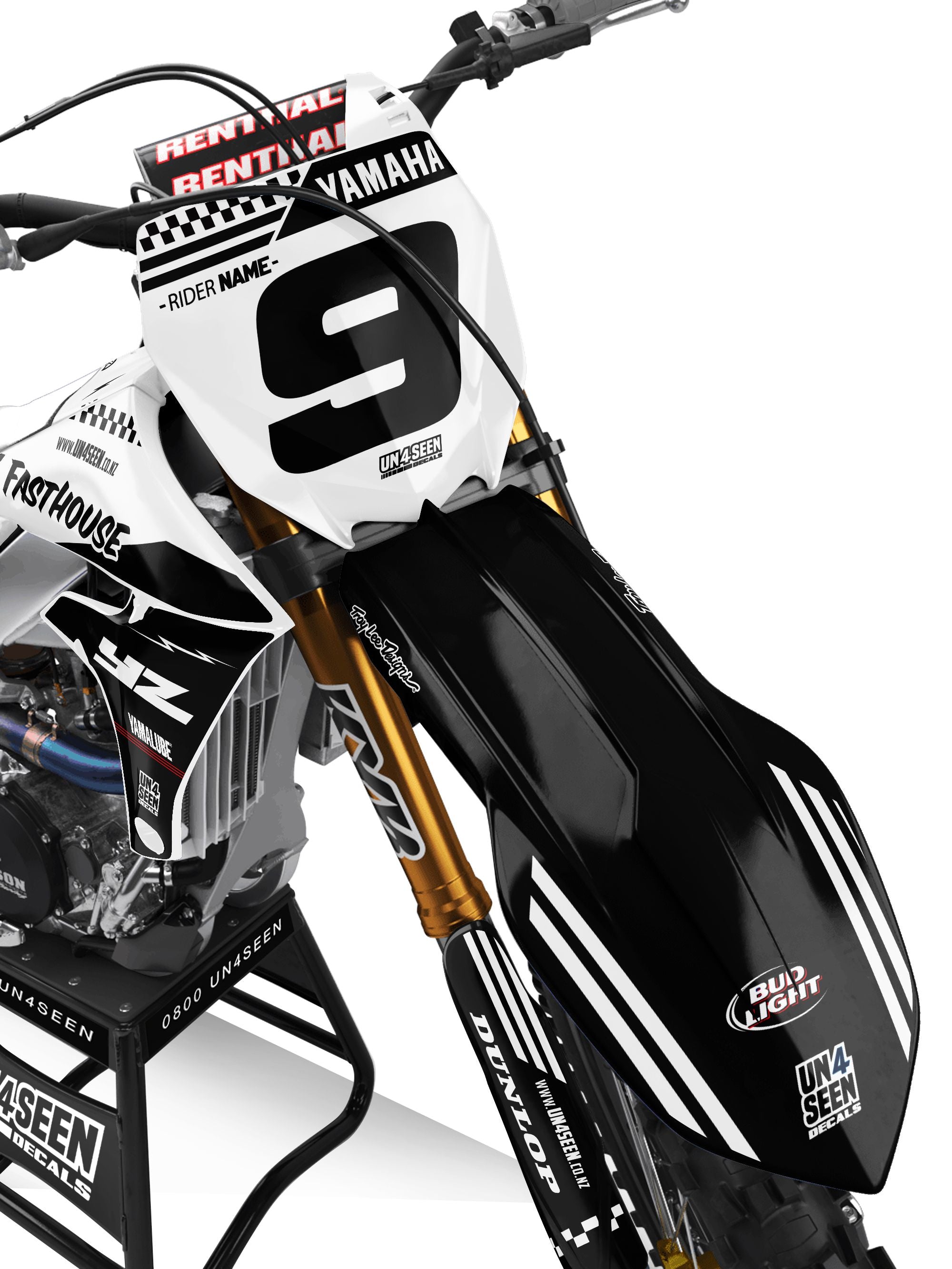 yamaha Graphics Kit - fast house grey New Zealand
