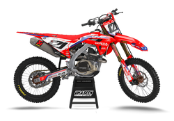 Honda Racing Team Graphic Kit - CRF CR XR Models | All Years