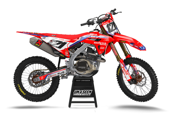Honda Racing Team Graphic Kit - CRF CR XR Models | All Years
