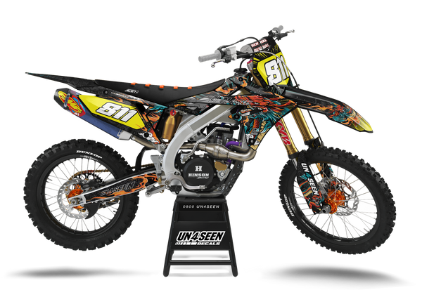 Suzuki Crank  Graphics Kit -  Dragon of Thought