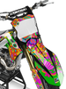 Kawasaki Retro Yippies Graphics Kit  - Bliss