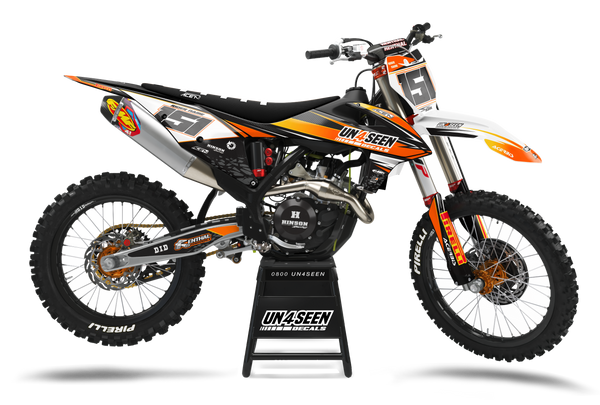 KTM Wrecking Crew Graphic Kit - SX SXF XC XCF EXC EXCF Models | All Years