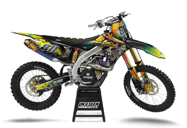 Suzuki Crank  Graphics Kit -  All Or Nothing