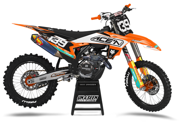 KTM Ktm Ace'N 2 Graphic Kit - SX SXF XC XCF EXC EXCF Models | All Years