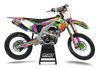 Kawasaki Retro Yippies Graphics Kit  - Bliss