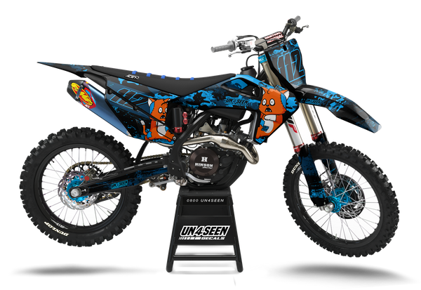 Husqvarna Hissing Kittys Graphics Kit - PATCHED MINSKIN