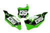 Kawasaki Number Background Decals - Zap