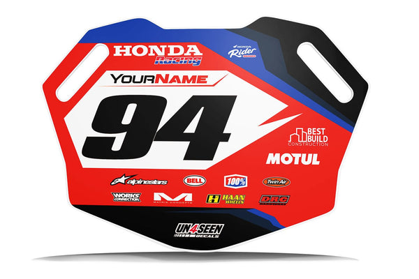 Pitboard Graphics (Board Included) - roczen red blue