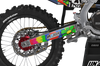 Honda Retro Yippies Graphics Kit - Drop Acid Not Bombs