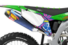 Kawasaki Retro Yippies Graphics Kit  - Bliss