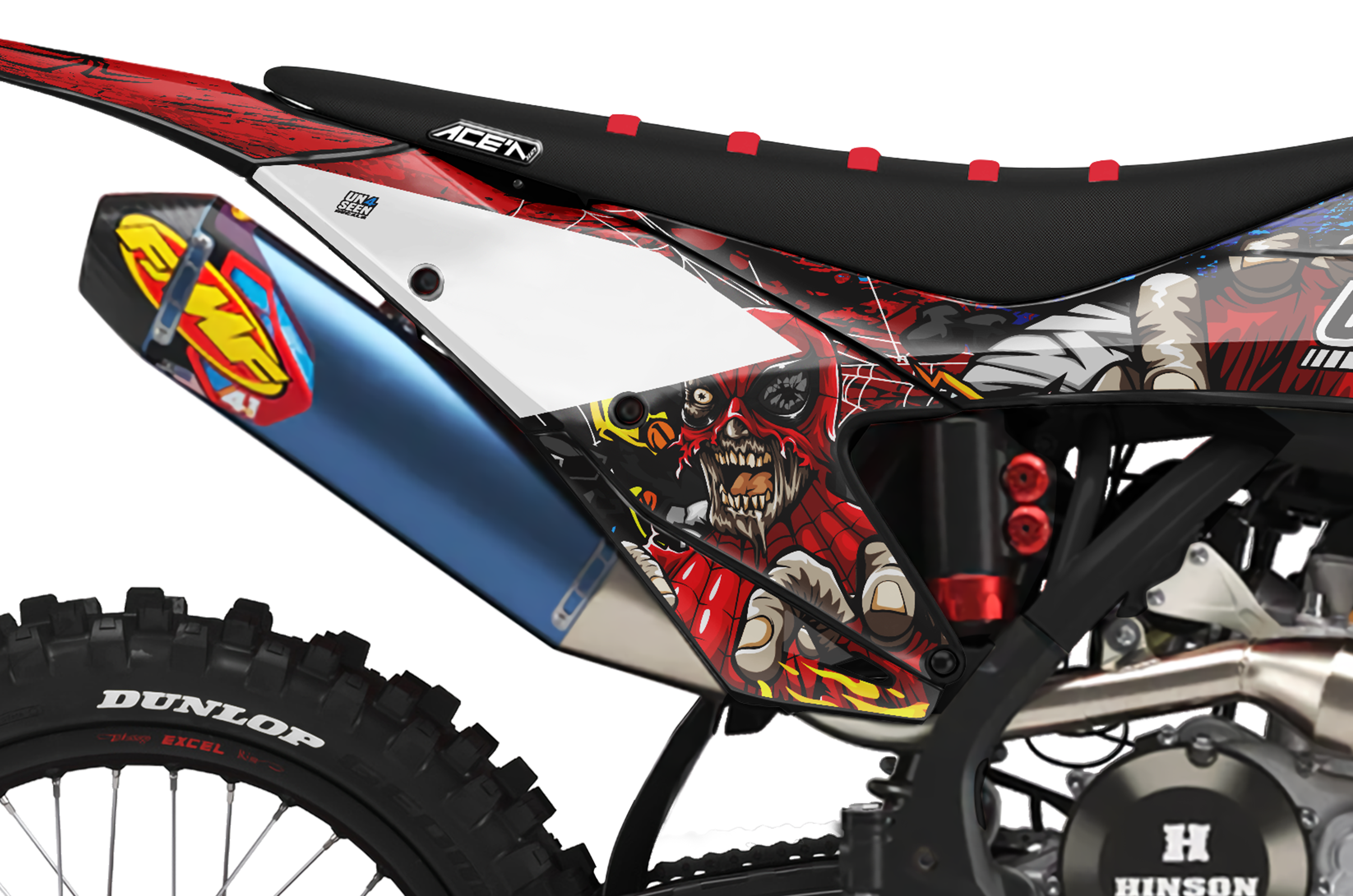 GasGas Zombie Graphics Kit Spiderman New Zealand