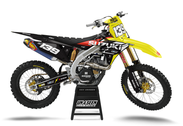Suzuki King Graphic Kit - RMZ RM RMX DR DRZ JR Models | All Years