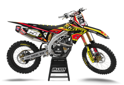 Suzuki Check Graphic Kit - RMZ RM RMX DR DRZ JR Models | All Years