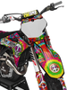 GasGas Retro Yippies  Graphics Kit - Drop Acid Not Bombs