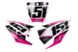 Husqvarna Press Number Background - TC FC TE TX FE FS FX Models | All Years
