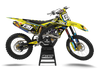 Suzuki Graphics Kit - Knight Yellow