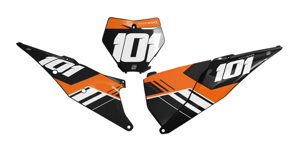 KTM Scurry Number Background - SX SXF XC XCF EXC EXCF Models | All Years