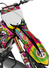 Suzuki Retro Yippies Graphics Kit - Drop Acid Not bombs