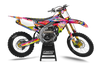 Yamaha Retro Yippies Graphics Kit - Peace Love Party