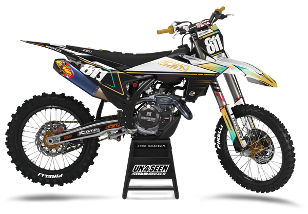 KTM Ktm Ace'N 4 Graphic Kit - SX SXF XC XCF EXC EXCF Models | All Years
