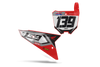 Honda Number Background Decals - Race