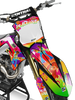 Kawasaki Retro Yippies Graphics Kit - Groovy Flows