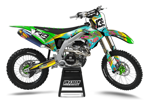 Kawasaki Split By Light Graphics Kit -  Kaos