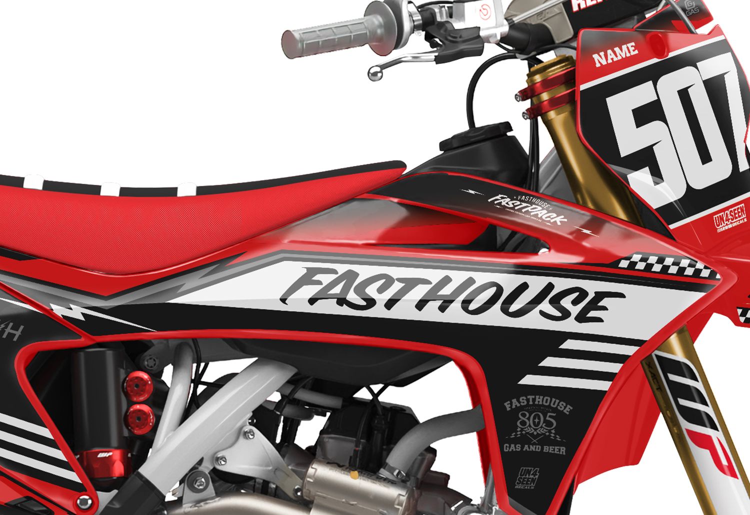 gasgas Graphics Kit - fasthouse