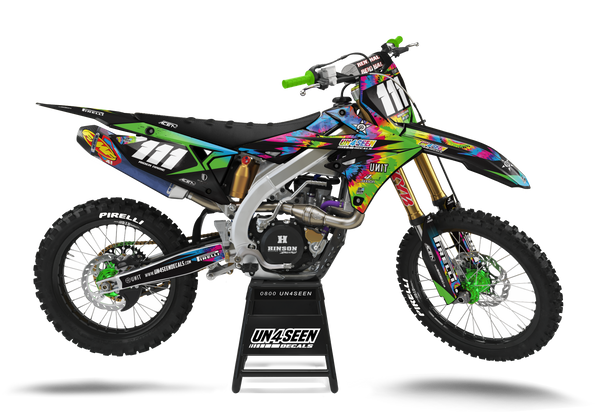 Suzuki Tiedie Graphic Kit - RMZ RM RMX DR DRZ JR Models | All Years