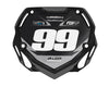Box BMX Number Plate Graphics - Instant Grey