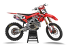 HONDA Graphics Kit - STOCK ZOOM Red