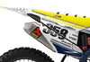 husqvarna Graphics Kit - fasthouse yellow