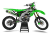 Kawasaki Graphics Kit - Fasthouse green