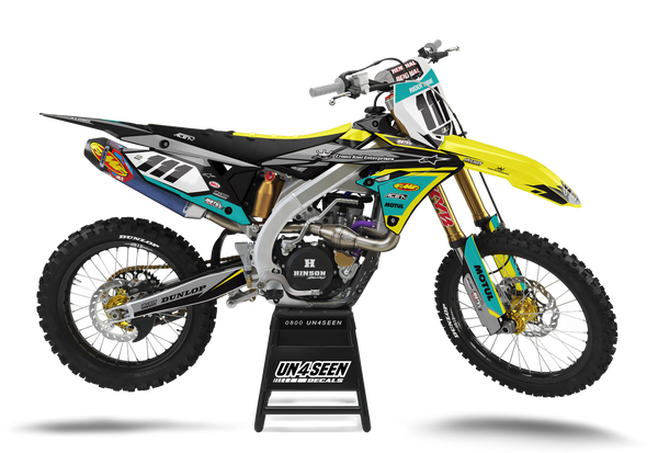 Suzuki Straight Graphic Kit - RMZ RM RMX DR DRZ JR Models | All Years