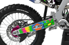 Kawasaki Retro Yippies Graphics Kit - Drop Acid Not Bombs
