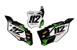 Kawasaki Night Number Background - KK KXF KDX KLX Models | All Years